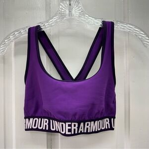 Under Armour purple sports bra women's small
